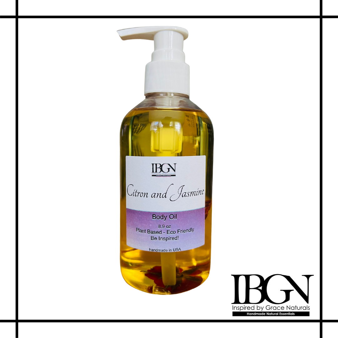 Citron and Jasmine Body Oil 8.9 oz