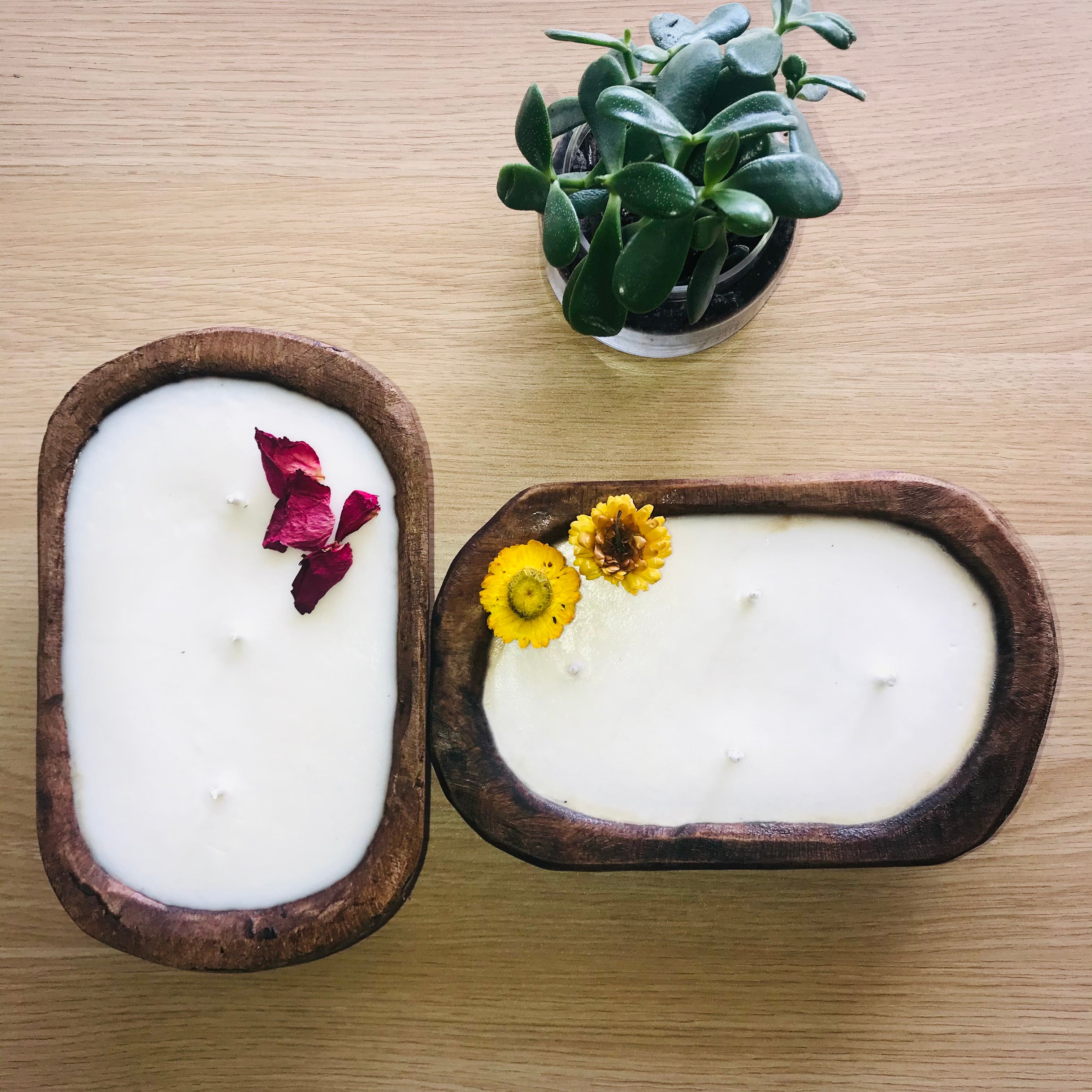 Dough Bowl Candles